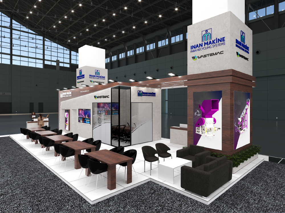 WOODEN EXPO STAND | TUYAP - 209m²