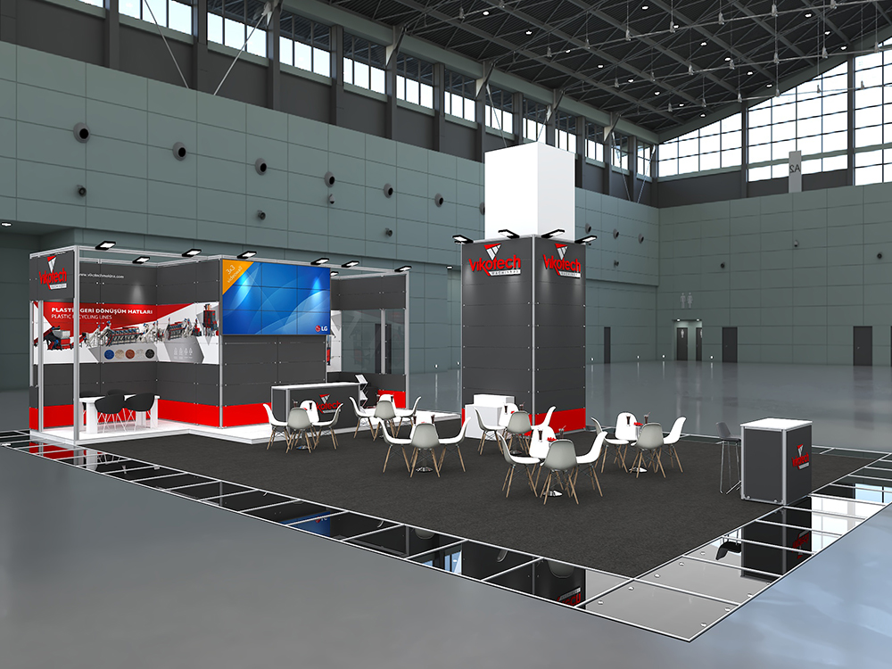 MAXIMA EXPO STAND  |  TUYAP - 135m²
