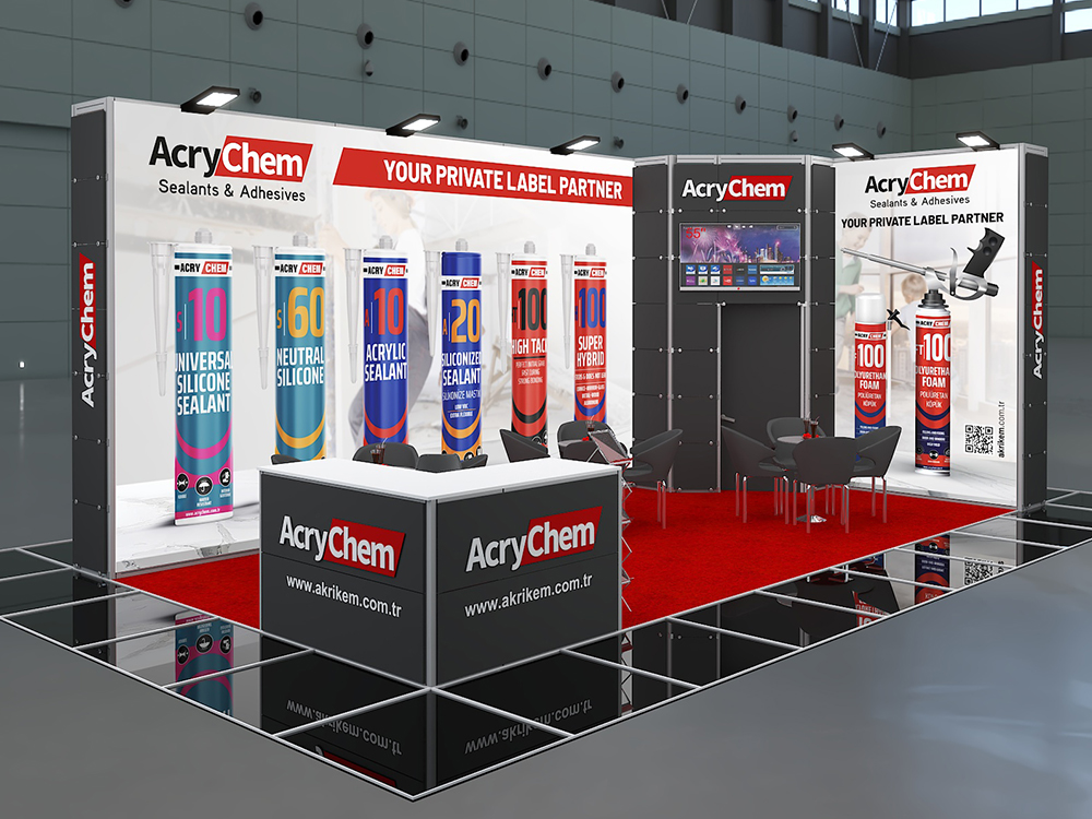 MAXILIGHT / MAXIMA EXPO STAND | BAU - 32m²