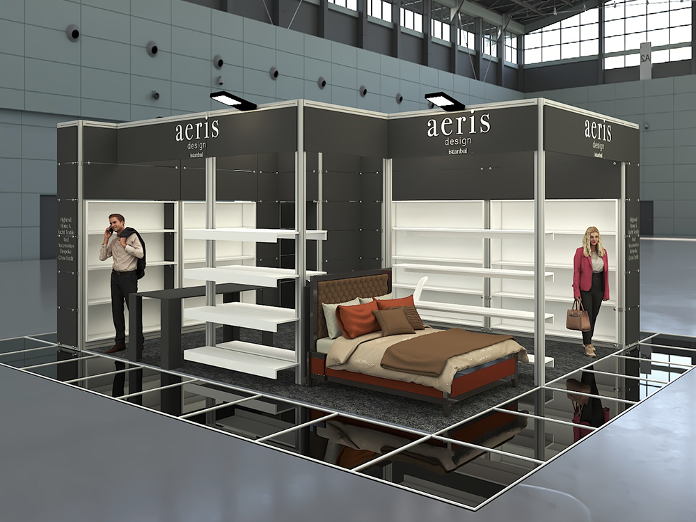 MAXILIGHT / MAXIMA EXPO STAND | BOOT SHOW - 30m²
