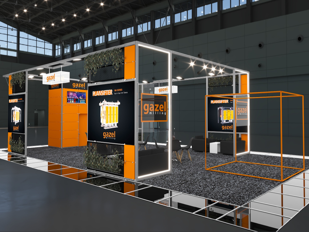 MAXILIGHT / MAXIMA EXPO STAND  |  FIERA MILANO - 101,25m²