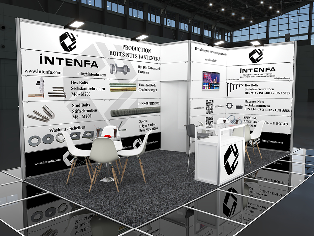 MAXILIGHT / MAXIMA EXPO STAND | MESSE STUTTGART - 18m²