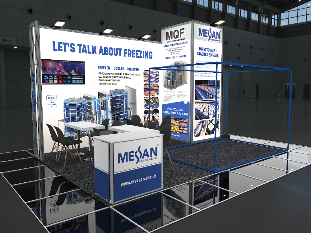 MAXILIGHT / MAXIMA EXPO STAND | DUSSELDORF MESSE - 24m²