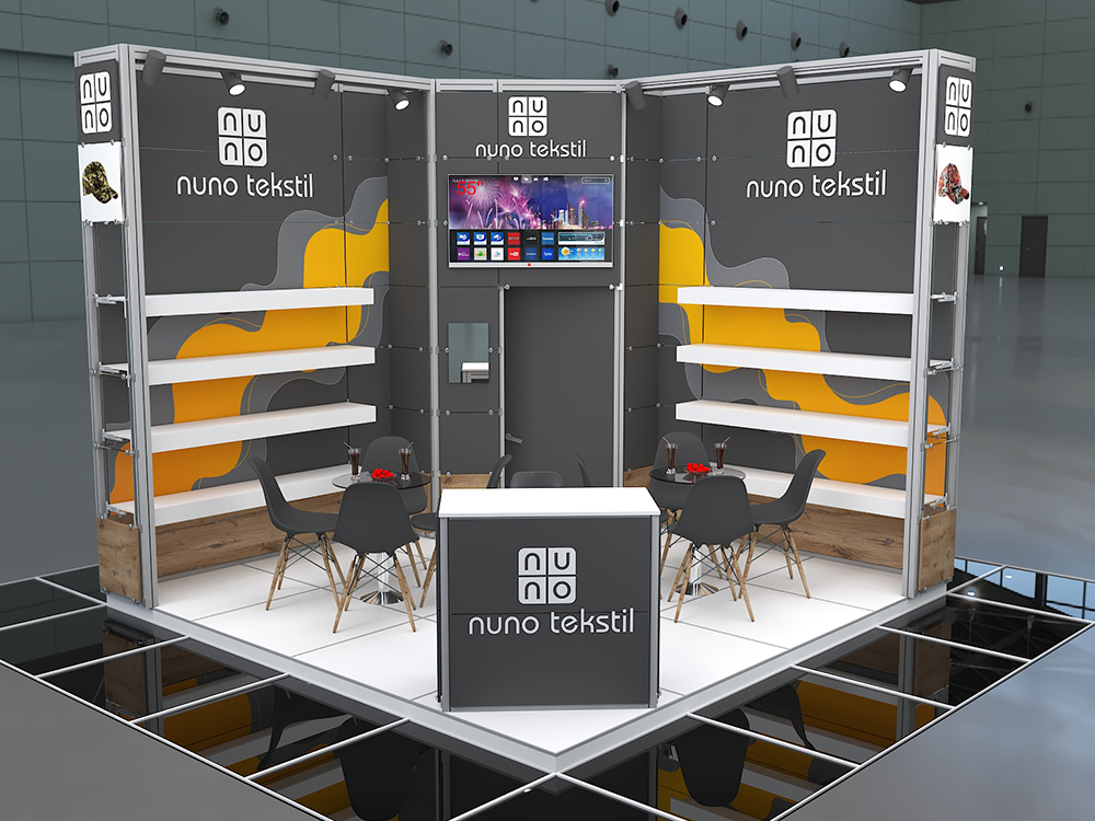 MAXILIGHT / MAXIMA FUAR STANDI | DUSSELDORF MESSE - 16m²
