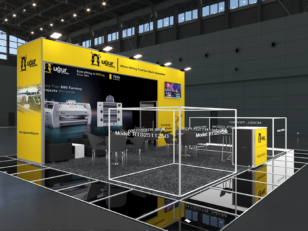 MAXILIGHT / MAXIMA EXPO STAND  |  FIERA MILANO - 42m²