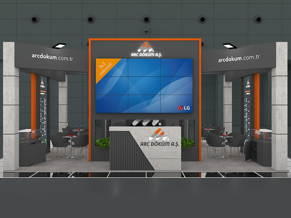 AHŞAP FUAR STANDI  |  İFM - 72m²