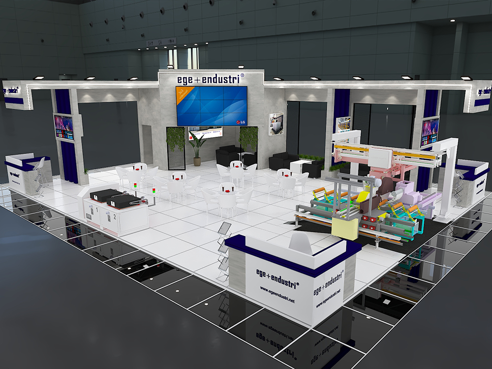 AHŞAP FUAR STANDI  |  İFM - 154m²