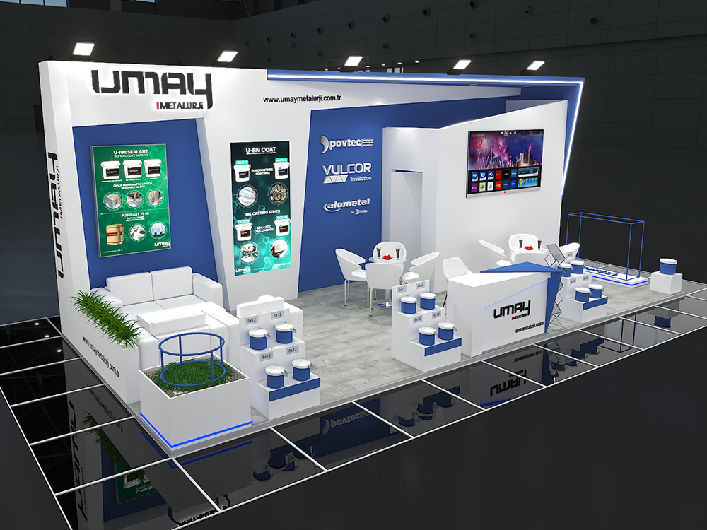 AHŞAP FUAR STANDI  |  İFM - 36m²