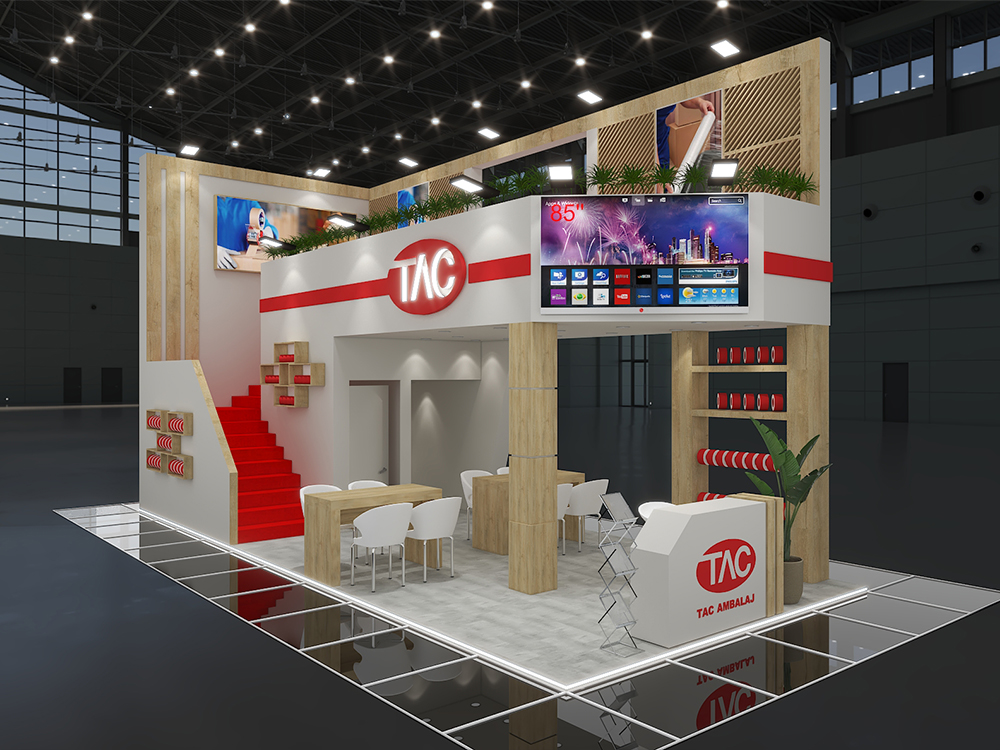 AHŞAP FUAR STANDI  |  TÜYAP - 40m²