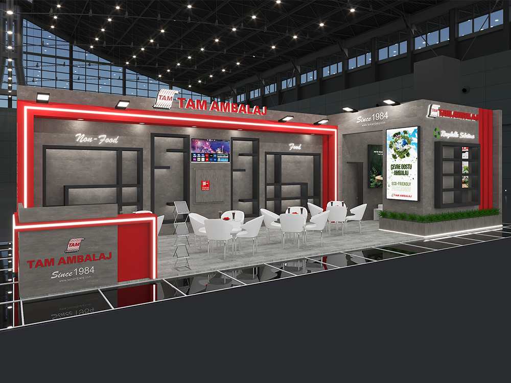 AHŞAP FUAR STANDI  |  TÜYAP - 52m²