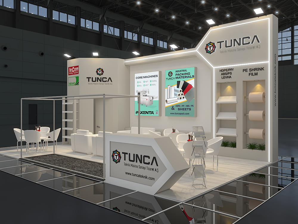 AHŞAP FUAR STANDI  |  TÜYAP - 40m²