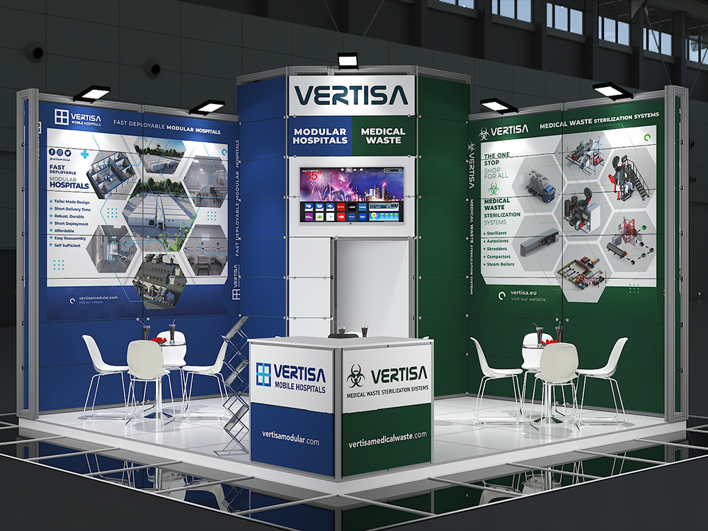 MAXILIGHT / MAXIMA FUAR STANDI  |  MESSE DUSSELDORF - 25m²